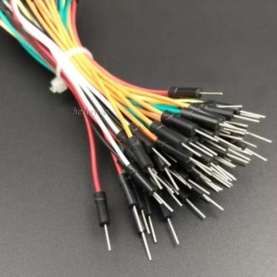 China Solderless High Quality Flexible Breadboard Jumper Wires Cables Male to Male for Prototyping Robotics Raspberry for sale