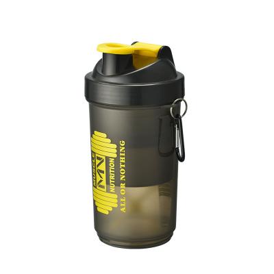 China Viable Wholesale Shakers Protein Gym Plastic Shaker Bottle With Custom Logo for sale