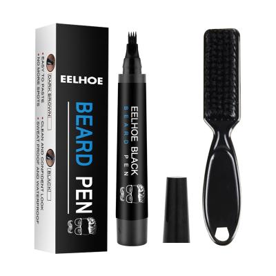 China Moisturizing Waterproof Beard Filling Pen Kit For Beard Growth Adult Daily Men's Facial Care OEM Your Pack for sale