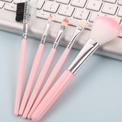 China Wholesale pink eyelash makeup makeup set brush for eyeliner flat brush moq free sample supply stock fast shipping custom low for sale