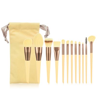 China Wholesale eyelash makeup cream blush brush 12 pcs/set stock accept your low m o q supply from private label for sale