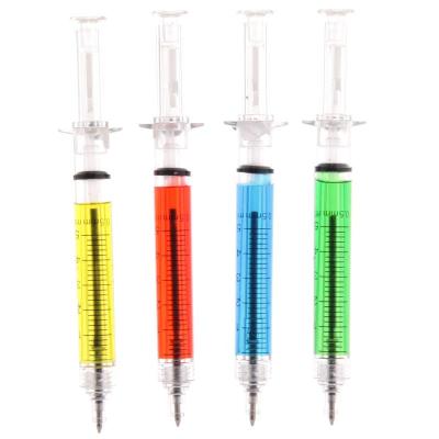 China office & School Pen Novelty Syringes Disposable Ballpoint Pens Learning Back To School Office Use OEM Design Pen With Custom Logo for sale