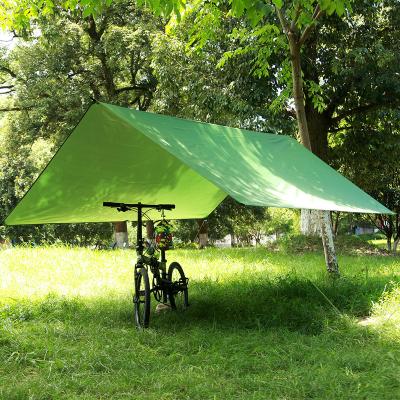 China Extended Type Portable Outdoor Waterproof Shade Tarp Tent Camping Tarp for sale