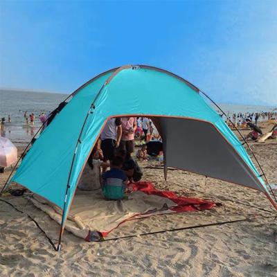 China Extended Type Large Family Travel Lightweight Outdoor Rise Camping Tent For 5-8 Persons for sale