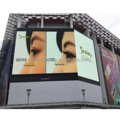 China Large outdoor led video screen hd p8 outdoor advertising screen p3 p4 p5 p6 p8 p10 outdoor led display for advertising live broadcast for sale