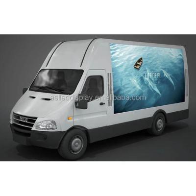 China P10 truck led display p10 truck outdoor full color led display screen / mobile portable rental led display for sale