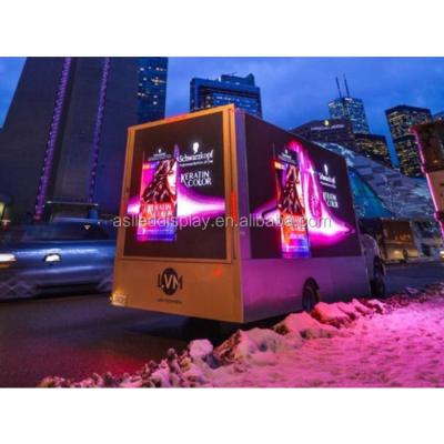 China Mobile billboards advertising display mobile truck/trailer/car mobile advertising led display for sale for sale