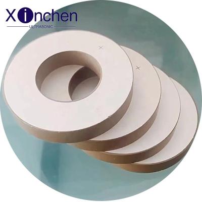 China Ultrasonic transducer or other products 50mm Zirconium Oxide Material PZT Ceramic Piezo Ceramic Piezoelectric Ceramic Ring for sale