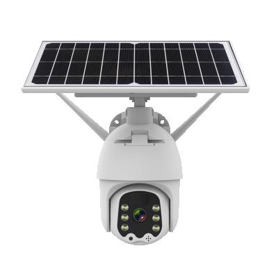 China Hot Selling WiFi Solar Battery PTZ Camera Wireless Outdoor Waterproof Security Camera WiFi Outdoor Solar Battery PTZ camera for sale