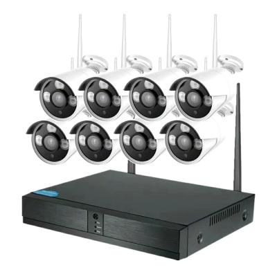 China 2.4g 8CH Network Video Recorder Kits WIFI  Wireless IP Camera Kit 8ch Monitoring zu verkaufen