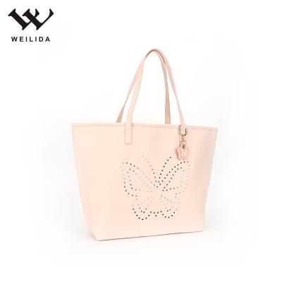 China Fashion Kids Storage Diy Fun Coloring Small PU Tote Bag for sale