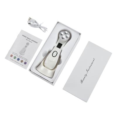 China Amazon Best Selling Blood Vessels Removal Private Label RF EMS Skin Rejuvenation Face Facial Massager for sale