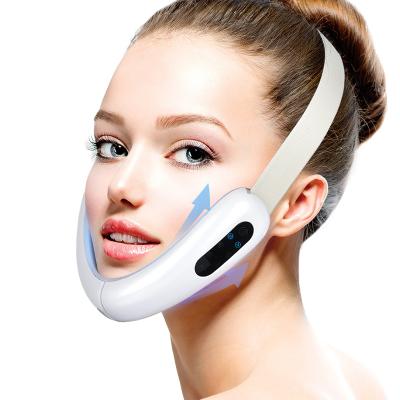 China Face Lifting Anti-puffiness High Quality V-face Instrument V-face Care Vibration Massager V Line Belt for sale