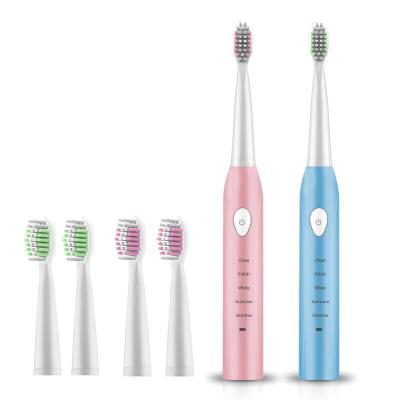 China USB Charging OEM Model 5 Rechargeable Automatic Private Label Sonic Electric Toothbrush For Adult for sale