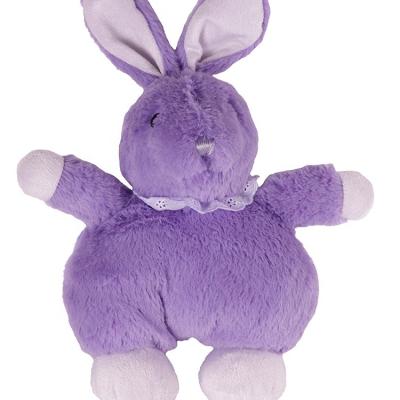 China Fasion Wholesale Custom Bunny Toy Soft Stuffed Rabbit Valentine Easter Gift Long Eared Lavender Color for sale