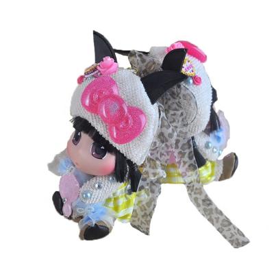 China Fasion 12 Zodiac Pendant Doll Handbag Key Chain Creative Plastic Cartoon Car Keychain for sale