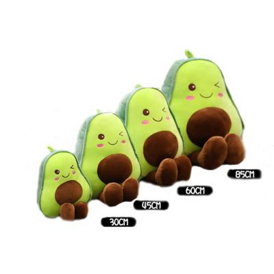 China Kids Toy Gift Hot-selling plush stuffed toy cute avocado shaped pillows for office workers in 2021 for sale