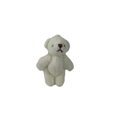 China Cute Toy Bear Mini Short Plush Seal Bear Toys Small Doll Pendant for sale