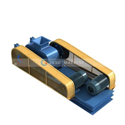 China 2021 Double Quarry Coltan Manufacturing Plant Stone Roll Grinding Crusher for sale