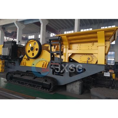 China Stone Crusher Mobile Station Quarry Plant Professional Crushing Mobile Plant Cone Crusher Plant for sale