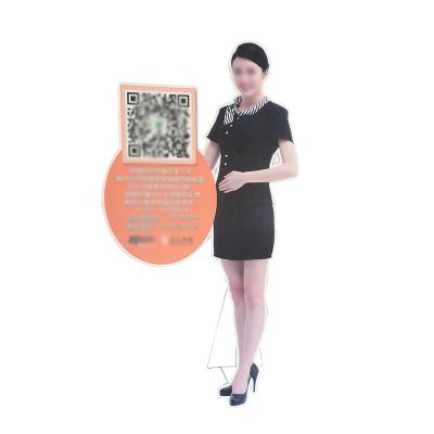 China Advertising Manufacturers Selling 3D Printing Human Life Size KT Board Standee for sale