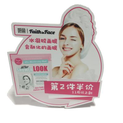 China Supermaket Hot Selling Customized PVC Foam Board Easel Table Signs for sale