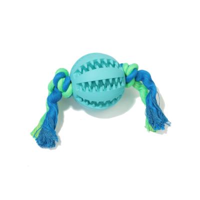 China XJ003 Viable Small Watermelon - Shaped Pet String Toy Ball for sale