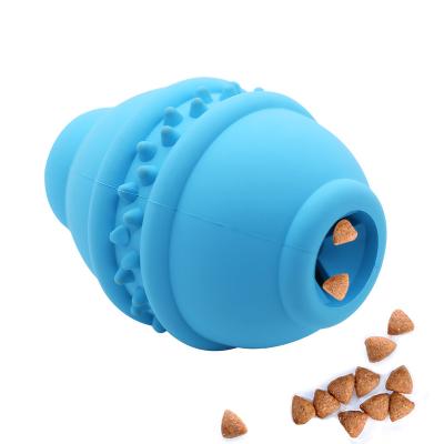 China Non-Toxic Natural Rubber Bite Leakage Food Dog Toy, Sustainable Suitable for Medium and Large Dog Training Interactive Games, Clean Dog Teeth for sale