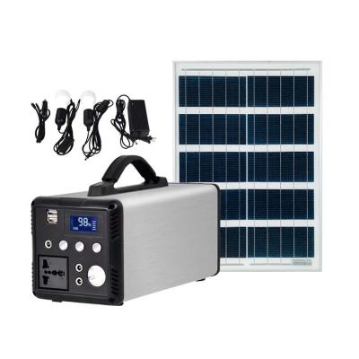 China 200W 220V 230V EU Plug Powerstation Outdoor Camping Solar Generator LiFePO4 Battery Portable Solar Power Station for sale