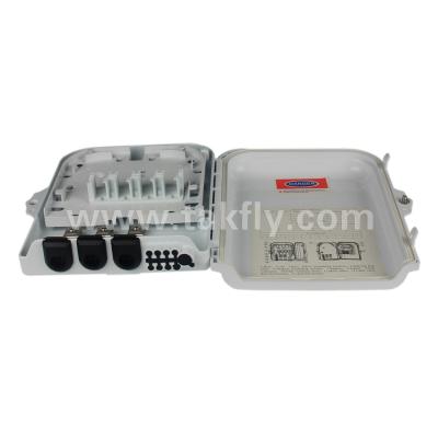 China ABS 8 Core Termination Box For Fiber Optic Cable with Anti-Theft Locking Mechanism for sale