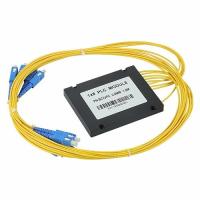 Китай Splitter 2.0mm G652D LSZH 1M FTTx PLC ABS одиночного режима 1x8 SC/UPC продается