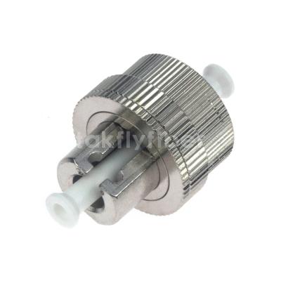 China Female Female Low Return Loss Fiber Optic Attenuator LC Adjustable SM 0db 30db for sale