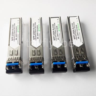 China Transceiver-Modul OC48 1310nm Doppel-LC FP 2.5Gbps DDM optisches SR SFP 2KM zu verkaufen