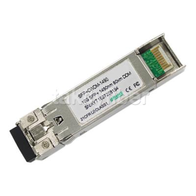 中国 10G SFP+ CWDMの光学トランシーバー モジュール1470nmへのCISCO HP H3Cと互換性がある1610nm LC 24dB EML 販売のため