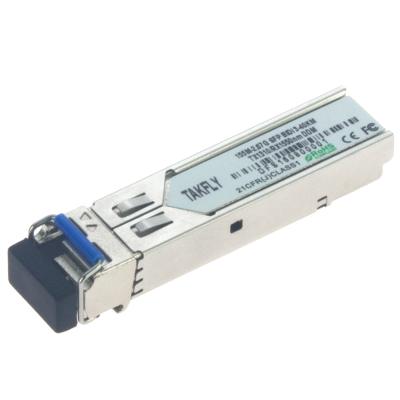 Chine module optique d'émetteur-récepteur de gigabit de SM de 1.25G BIDI SFP 40KM 60KM 80KM 120KM 160KM LC 1490nm 1550nm à vendre