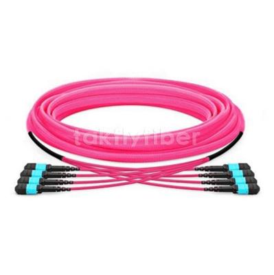 China van de kernenlc Sc FC MPO MTP van 12/24/48/96/144 de Boomstamkabel Jumper Fiber Optic Patchcord Te koop