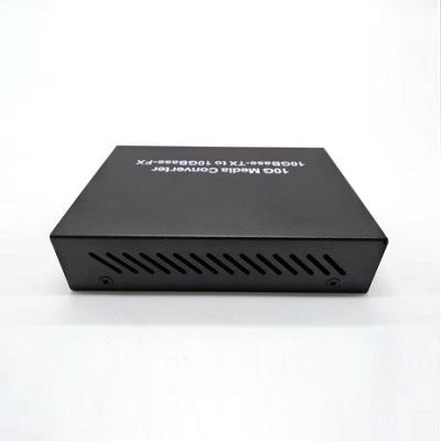 China 10G SM Singlemode Simpex SFP Fiber Optic Unmanaged Media Converter for sale