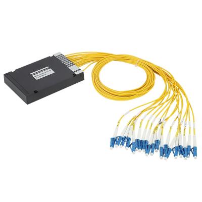 China ABS van de Vezel Optische 18 Kanalen CWDM DWDM Mux Demux van 1270nm 1610nm Doos 2.0mm 3.0mm APC van Sc Te koop