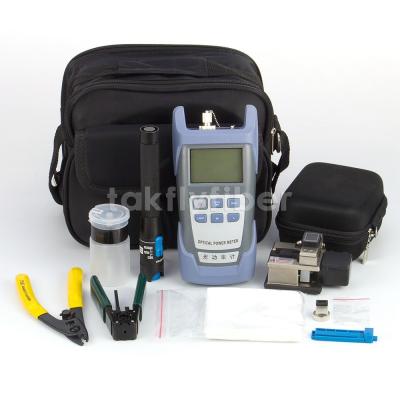 China 9 in 1 FTTH-de Machtsmeter van Kit Fiber Cleaver Stripper Cutter van het Vezel Optische Hulpmiddel met VFL Te koop