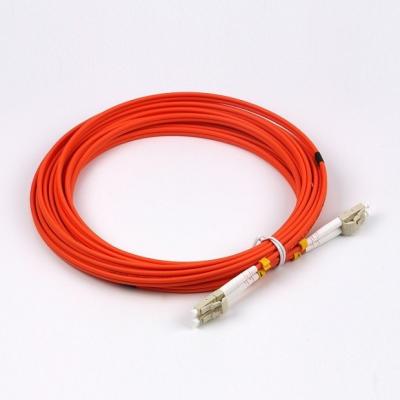 China LC al duplex Patchcord 3.0m m LSZH de la fibra óptica OM1 del LC los 5m para la red en venta