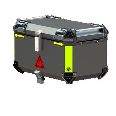 China Motocycle 2021 Motorbike Carrier Motorcycle Large Capacity 60L Top Box 65L Case for sale