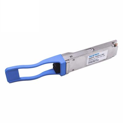 China FTTH QSFP28-100G-LR4 Duplex LC 100GBASE-LR4 1310nm LAN WDM 10km 100G QSFP28 LR4 Single Rate for sale