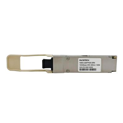 China QSFP-100G-SR4 100G Duplex LC Receiver Module 100m QSFP28 SR4 QSFP-100G-SR4 for sale