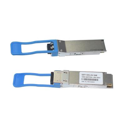 China FTTH 100Gb/s QSFP28 LR4 10km SFP Optical Receiver 100G Fiber Optic Transceiver QSFP28 100G 1310Nm 10Km for sale