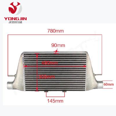 China Tough Professional High Quality Car And Auto Parts For Mitsubishi Lancer Evolution8 Intercooler for sale