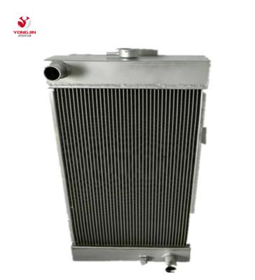 China Machinery Parts Hard Aluminum Radiator For Excavator Komatsu PC18 Intercooler for sale