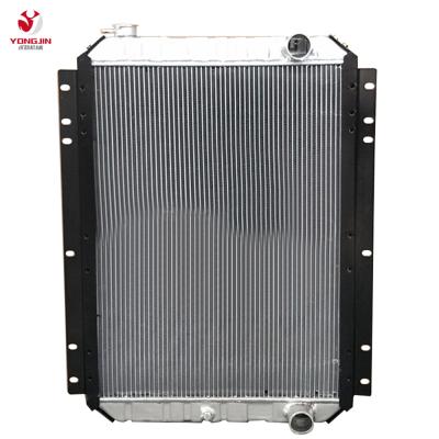 China ZAX120 Construction Machinery Parts Hard Aluminum Radiator For Excavator Hitachi120 Intercoolers for sale