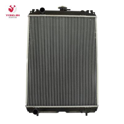 China Excavator Cooling System Hard Aluminum-Plastic Construction Machinery Auto Radiator Kubota 688 for sale