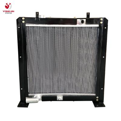 China Factory manufacture construction machinery parts hard radiator for excavator LiuGong 908D for sale