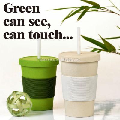 China Bamboo Fiber Bamboo Coffee Eco Fiber Plastic Tube Cup Japan for sale